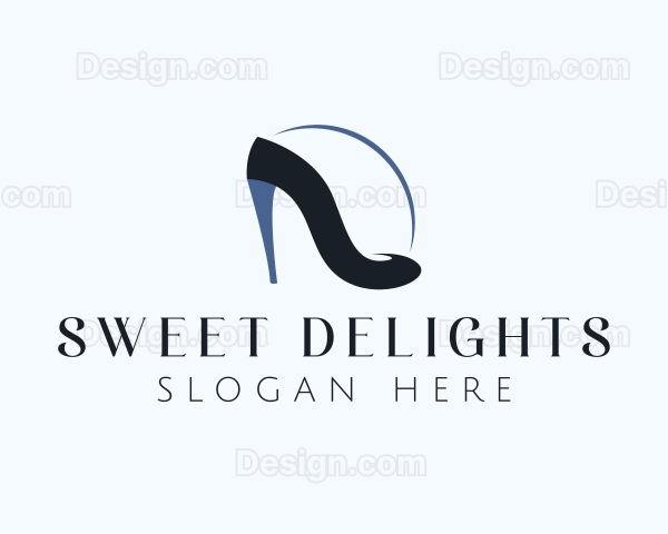 Fashion Stiletto Shoe Logo