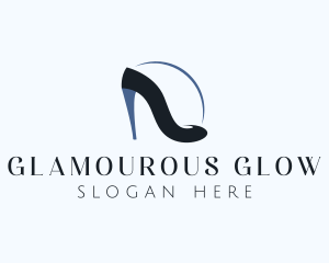 Fashion Stiletto Shoe logo design