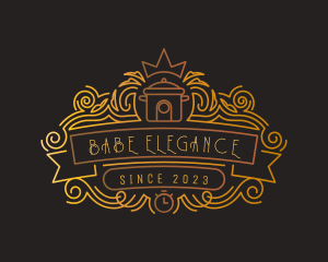 Elegant Restaurant Cuisine logo design