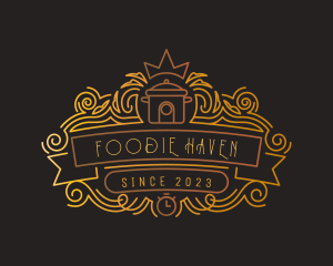 Elegant Restaurant Cuisine logo design