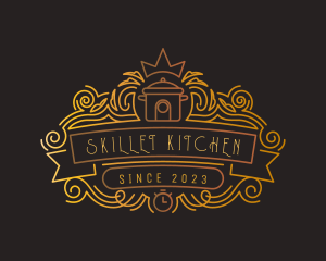 Elegant Restaurant Cuisine logo design