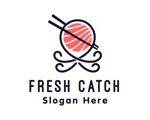 Japanese Octopus Sushi  logo