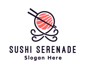 Japanese Octopus Sushi  logo