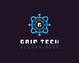 Tech Software App logo design