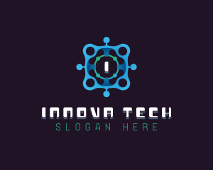 Tech Software App logo design