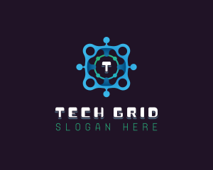 Tech Software App logo design