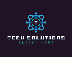 Tech Software App logo design