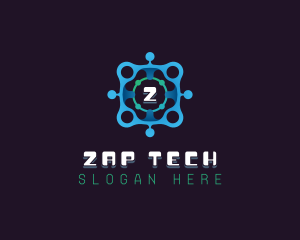 Tech Software App logo design