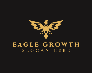 Flying Eagle Wing logo design