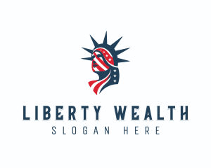 USA Liberty Patriot logo design