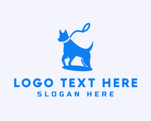 Pitbull Dog Leash logo