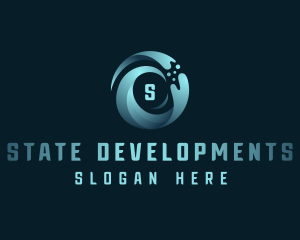 Developer Software Company logo design