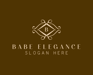 Luxury Artisan Scissors logo design