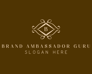 Luxury Artisan Scissors logo design