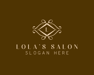 Luxury Artisan Scissors logo design