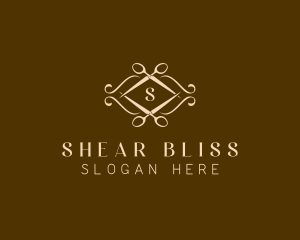 Luxury Artisan Scissors logo design