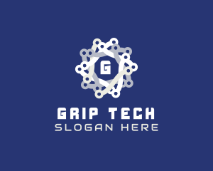 Tech Chain Business logo design