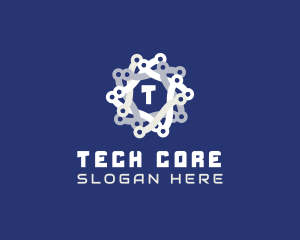 Tech Chain Business logo design