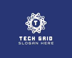 Tech Chain Business logo design