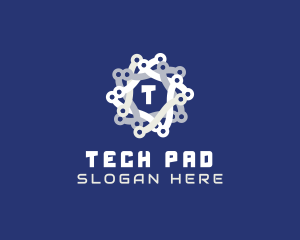 Tech Chain Business logo design