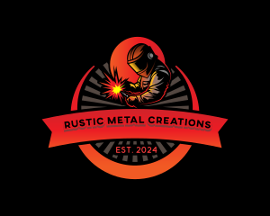 Welding Metal Workshop logo design