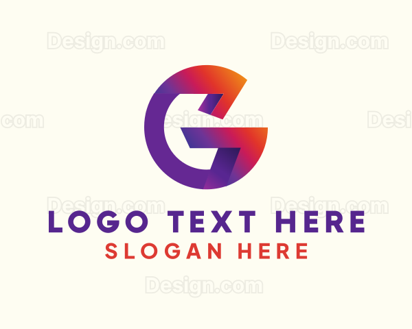 Modern 3D Letter G Logo