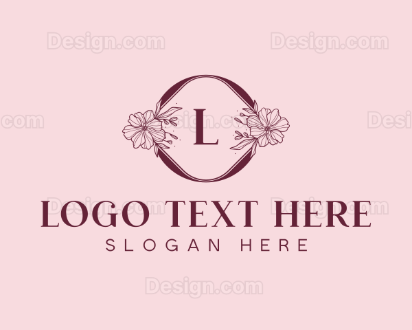 Floral Stylish Boutique Logo