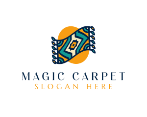 Fabric Carpet Decoration logo design