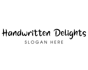 Fancy Handwritten Art logo design