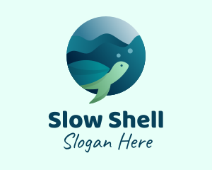 Sea Turtle Conservation logo design