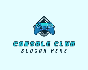 Streamer Game Console logo design