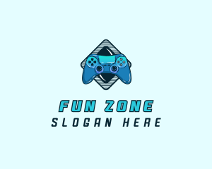 Streamer Game Console logo design