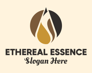 Healing Oil Extract logo design