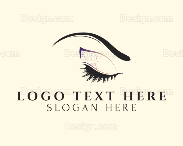 Beauty Makeup Lady Logo