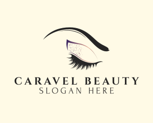 Beauty Makeup Lady logo design