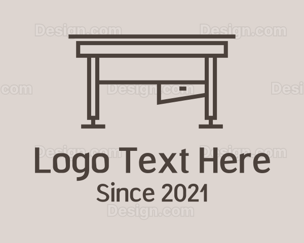 Office Desk Workstation Logo