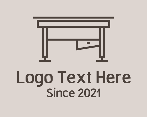 Desk logo example 3