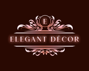 Elegant Floral Decor logo design