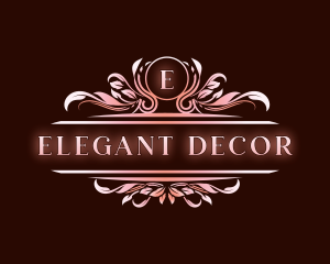 Elegant Floral Decor logo design