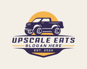 Pickup Truck Automotive Logo