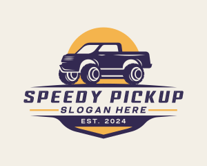 Pickup Truck Automotive logo