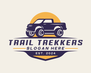 Pickup Truck Automotive logo design