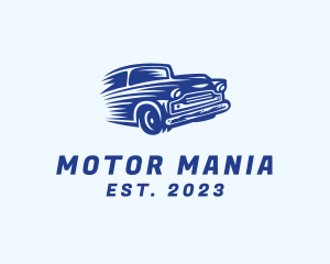 Retro Automotive Car logo design