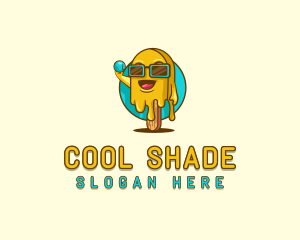 Cool Popsicle Sunglasses logo design