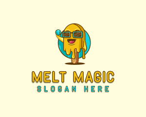 Cool Popsicle Sunglasses logo design