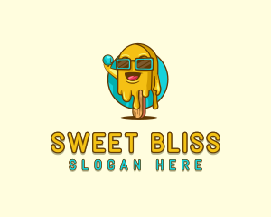 Cool Popsicle Sunglasses logo design