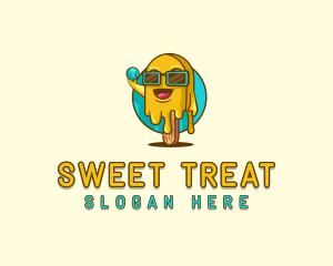 Cool Popsicle Sunglasses logo design