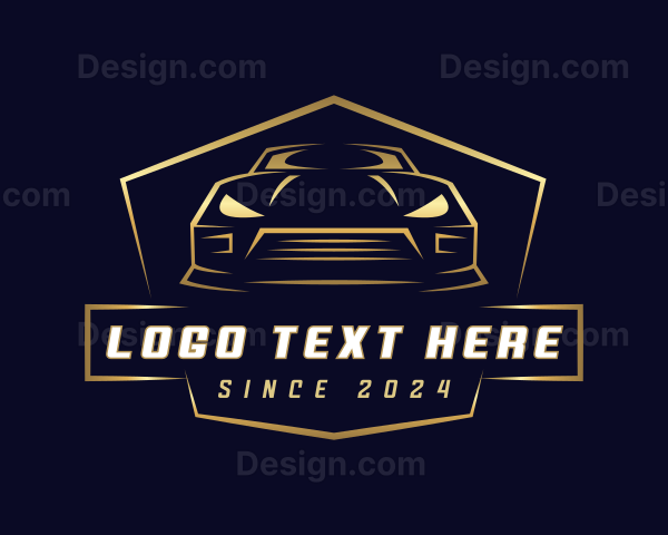 Car Vehicle Rental Logo