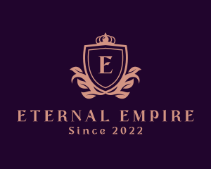 Imperial Crown Shield logo design