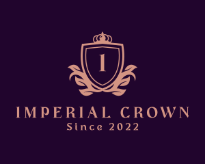 Imperial Crown Shield logo design